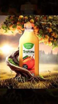 Photoshop #shorts | Diseño Publicitario Tropicana