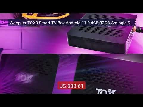 Woopker TOX3 Smart TV Box Android 11.0 4GB 32GB Amlogic S905X... — Amazing Value 2026 | Must Have!