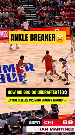 UNDRAFTED Rookie SNAPPING ANKLES😳
