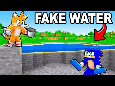 I Pranked My Friends with FAKE Blocks in Minecraft!
