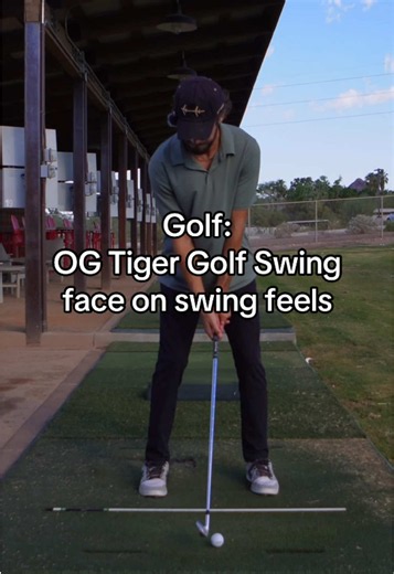 Tiger Woods OG Golf Swing: Face-On Swing Feels & Tips