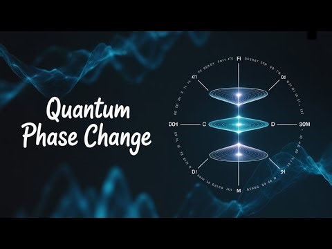 Phase Quantum Transitions: When Time Becomes an Order Parameter