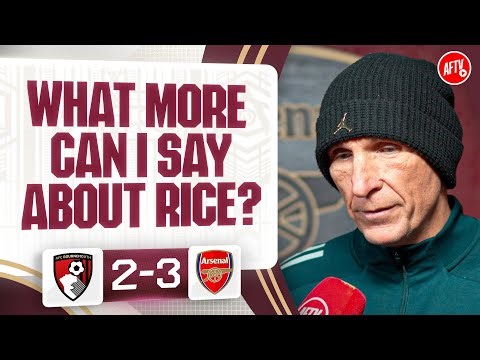 What More Can i Say About RICE?! (Lee Judges) | Bournemouth 2-3 Arsenal