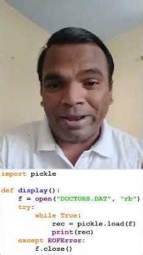 Class 12 CS Binary File Question | 5 Marks Guaranteed | 1 minute Full Solution asked every year