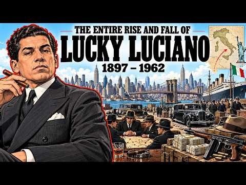 The ENTIRE Rise and Fall of Lucky Luciano in 11 Minutes