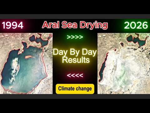 One of Earth's Biggest Disasters: The Aral Sea Disappearance