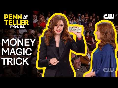 New York City Magician Performs Money Magic Trick | Penn & Teller: Fool Us | The CW