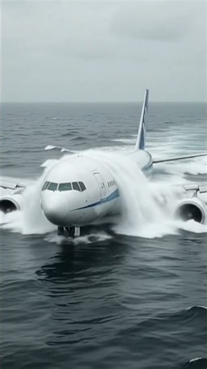 Emergency Water Landing: Dramatic Plane Crash Caught