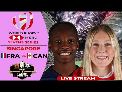Live Women's Sevens Rugby from Singapore: France vs Canada