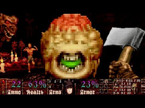 The Warrens: Burrow of the Were - A DOOM Total Conversion Mod Where You Hunt a Giant Werewolf!