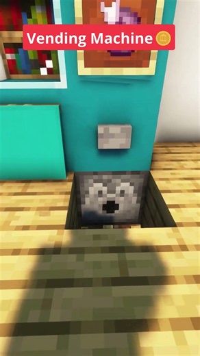 Minecraft Vending Machine🪙 #shorts