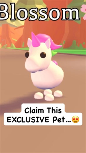Claim this EXCLUSIVE pet in Adopt Me 😍‼️ #roblox #adoptme #shorts
