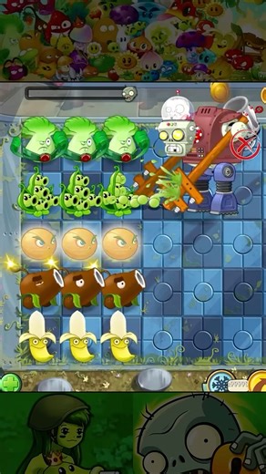 PvZ2 - 5 best Free plants vs Garg Prime #Shorts #pvz #pvz2 #pvz2gameplay