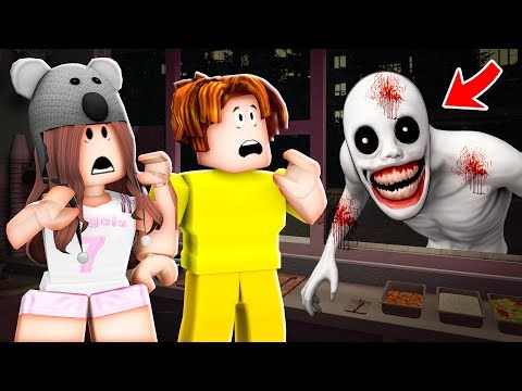 I SURVIVED Roblox Scary Shawarma Kiosk..
