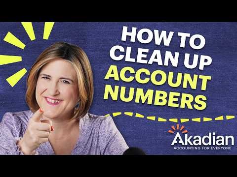 How To: Cleaning up Account Numbers: Lets Practice QBO | Apr 3 2026