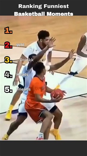 Ranking The Funniest Basketball Fails 🏀😂 #basketball #shorts #fails