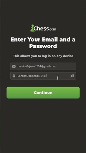 Chess.com Says my Password is too WEAK?! But I love the london system...