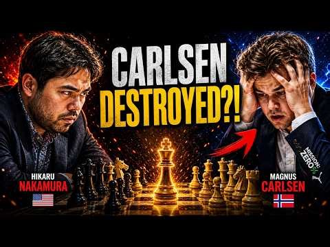 Nakamura Destroys Carlsen!🔹Speed Chess Championship Shocker
