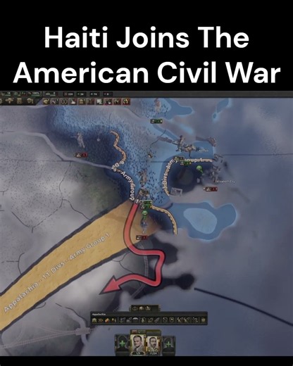 The Haitian Army Fights Through The American Civil War - Haiti Hearts Of Iron 4 Kaiserredux Shorts