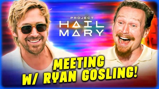 Meeting Ryan Gosling! Project Hail Mary interview w/ Phil Lord, Chris Miller, & Drew Goddard