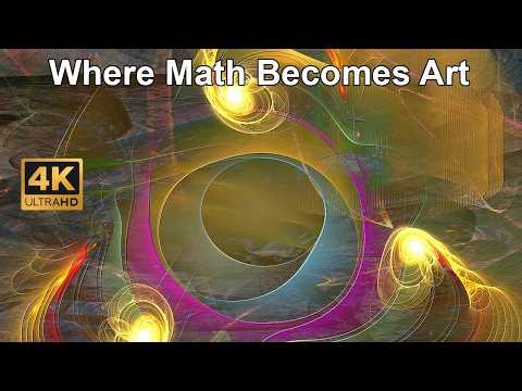 Eternal Triangle – Organic Mathematical Abstract Art 4K Ultra HD