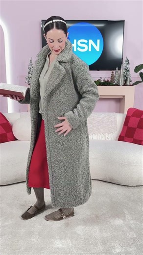 G by Giuliana Black Label Knit Teddy Luxe Coat | HSN