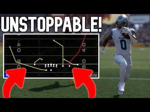 This BROKEN OFFENSE Scores Instant Touchdowns VS Every Man Defense in Madden NFL 27!?