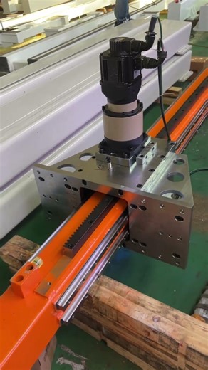 truss manipulator Z axis tube rack gear linear actuator #rackandpinion #linearmodule #automation