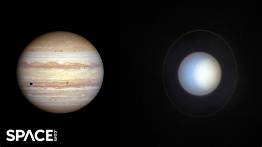 New 4K images from Hubble reveal breathtaking details of Jupiter and Uranus