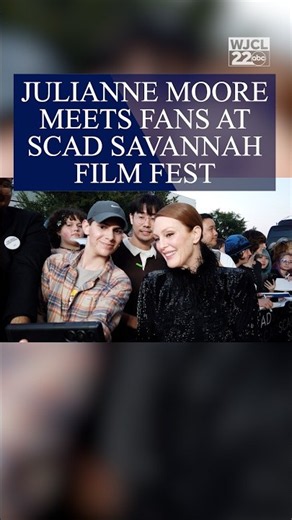 Julianne Moore meets fans at SCAD Savannah Film Fest