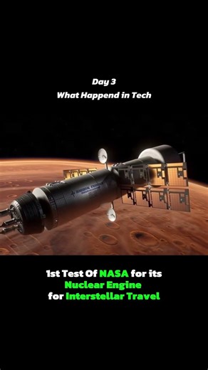 1st Test of @NASA for its #nuclear Engine for #interstellar Travel