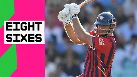 The Hundred: SunRisers Leeds vs Southern Brave - All of Paul Walter's eight sixes