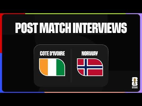 Amad Diallo, Odegaard and More Speak After Cote d'Ivoire 1-2 Norway