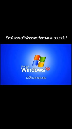 Windows USB sounds evolution #windows #computer #computer #microsoft