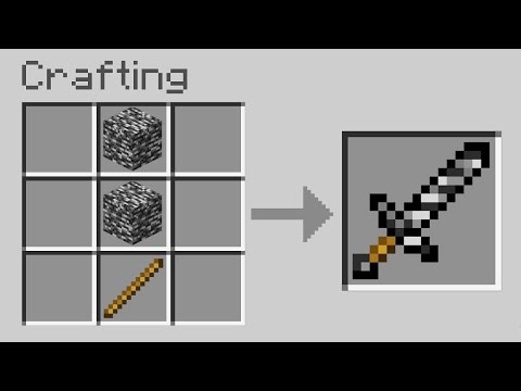 Minecraft, But With Custom Swords...
