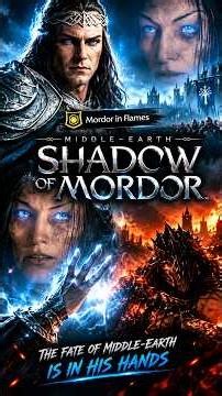 Shadow of Mordor Mordor in Flames 🔥 Talion & Celebrimbor’s Epic Story! ⚔️😱 #shadowofmordor #shorts