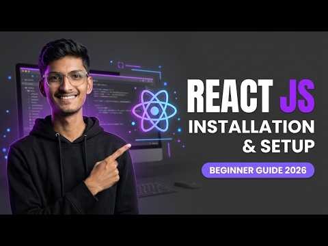 How to Install React JS Step by Step 🧑‍💻 | Beginner Setup Guide (Hindi) #coding