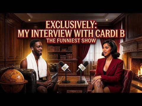 My First Ever Comedy Interview With Cardi B