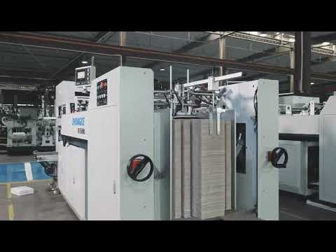 Fully automatic Folding box making machine ZK-5540D