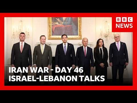 Israel and Lebanon hold first direct talks since 1993 | BBC News