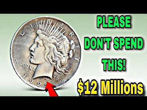 PEACE DOLLAR COINS WORTH MONEY - RARE SILVER DOLLAR COINS!!