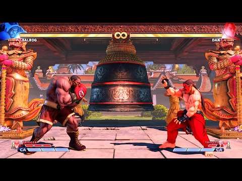 Balrog vs Mask Dan (Hardest) - Street Fighter 5. | Epic Battle