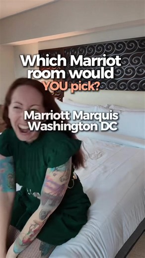 I toured three very different rooms at the Marriott Marquis Washington, DC: a Standard Room, an Executive Suite, and the Presidential Suite. The Presidential Suite definitely made me say