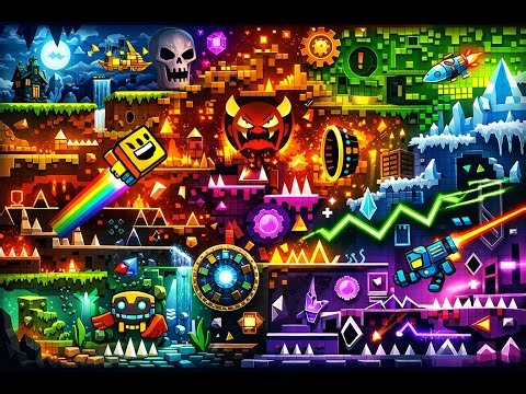 !LIVE! Playing geometry dash but the level keeps changing (GD randomizer)