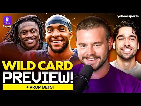 Wild Card fantasy preview + Prop Bets + DFS: The matchups, players and bets we LOVE this weekend