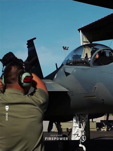 Inside the Cockpit: A Pilot Prepares the F-15EX for Takeoff #military #usaf #aviation