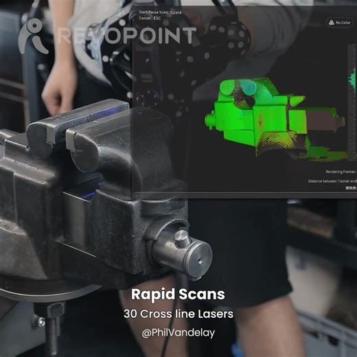 🎁 Bundle with Our Software for Extra Savings ‼️Kickstart your 3D scanning efficiency with the Revopoint Trackit: An Optical Tracking 3D Scanner. 👉It's advanced tracking system removes the need for markers, significantly speeding up your scanning processes. ✨ It is perfect for industries that require accurate measurements. ✅ Industrial-grade Accuracy ✅ Fully Automated Calibration Process ✅ No Markers, No Scanning Spray Needed ✅Optical Tracking or Standalone Handheld Scans ✅ 30 Blue Laser Cross 