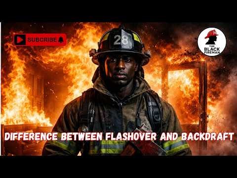 Difference Between Flashover and Backdraft