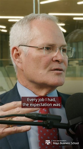 Throughout his 30-year career with ExxonMobil, CEO Darren Woods ’87 stepped into each new role with a priority to leave it better than he found it, approaching every obstacle with an opportunity-focused mindset. Woods joins host and Mays MBA graduate Ben Wiggins ’07 ’18 on the premiere episode of the Aggie Legends podcast for a candid conversation on how he views challenges around the globe as unique learning experiences, including managing a high-stakes disruption during a major U.K. fuel strik