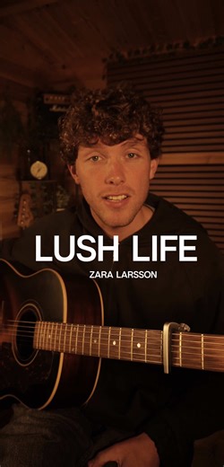Learn how to play Lush Life by Zara Larsson on acoustic guitar 🎸 #guitartutorial #acousticguitar #learnguitar #guitarlesson #zaralarsson